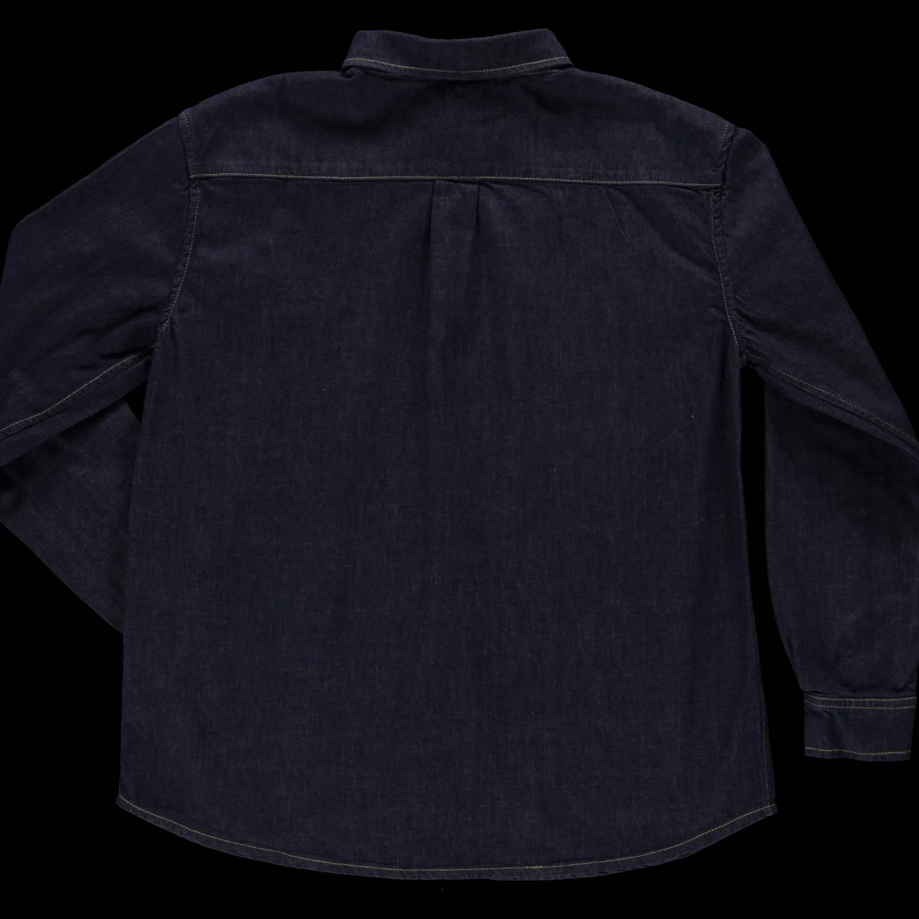 Poudre Organic Chemises & Surchemises | CHEMISE CAMISA Denim Dark Blue Denim-Dark-Blue