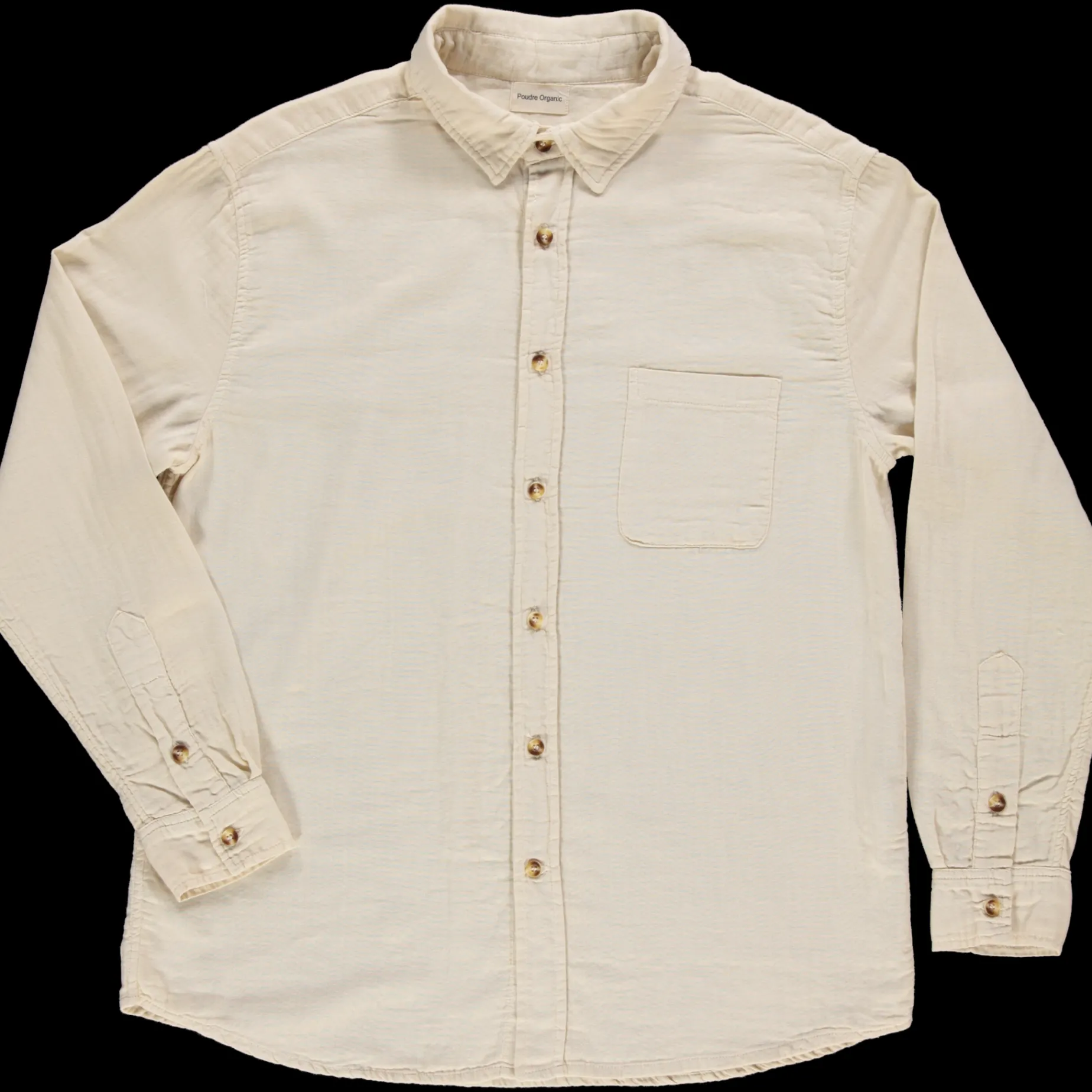 Poudre Organic Chemises & Surchemises | CHEMISE CAMISA GAZE Almond Milk AlmondMilk