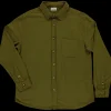Poudre Organic Chemises & Surchemises | CHEMISE CAMISA GAZE Fir Green FirGreen