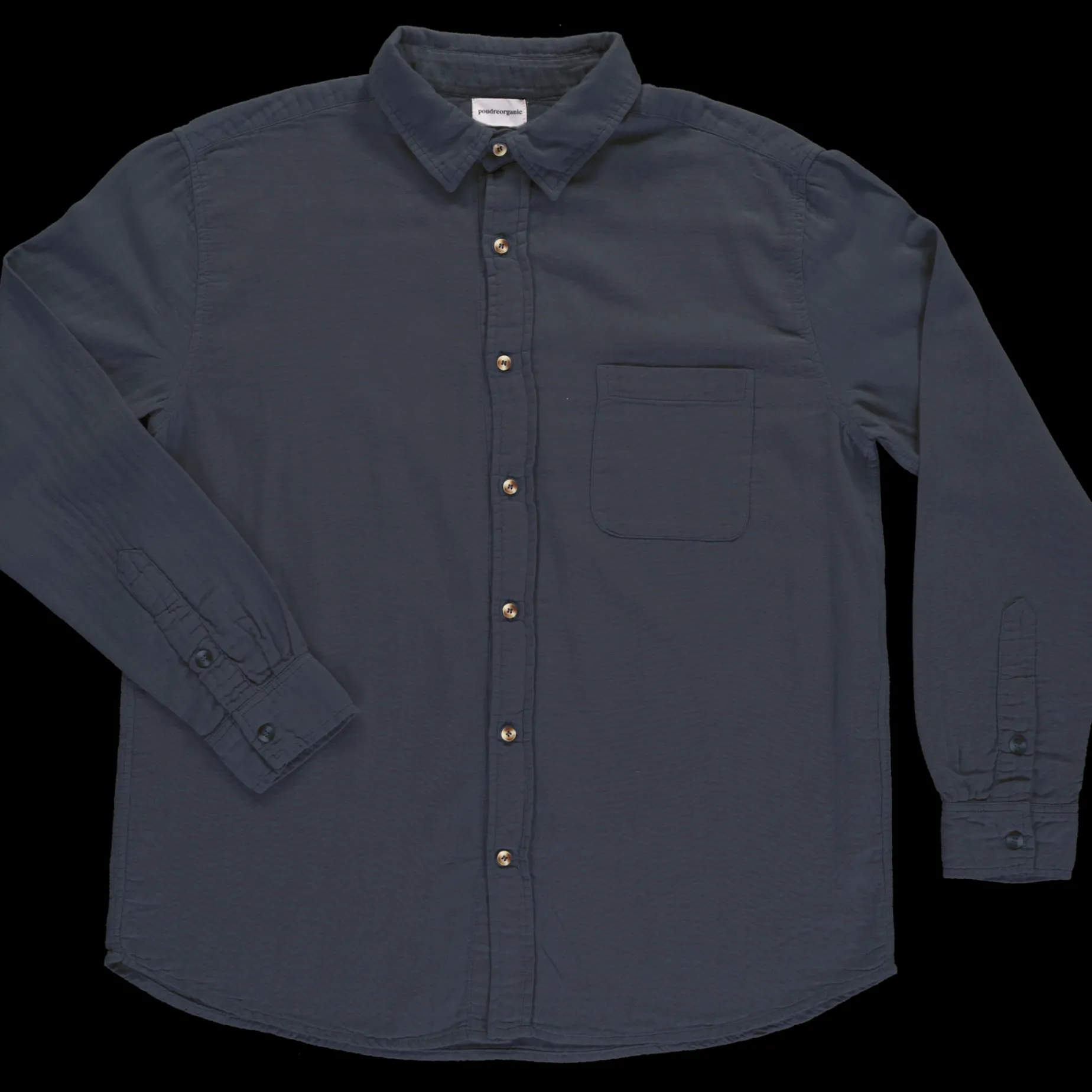 Poudre Organic Chemises & Surchemises | CHEMISE CAMISA GAZE Pirate Black PirateBlack