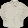Poudre Organic Chemises & Surchemises | CHEMISE LENHADOR VELOURS CÔTELÉ Almond Milk AlmondMilk