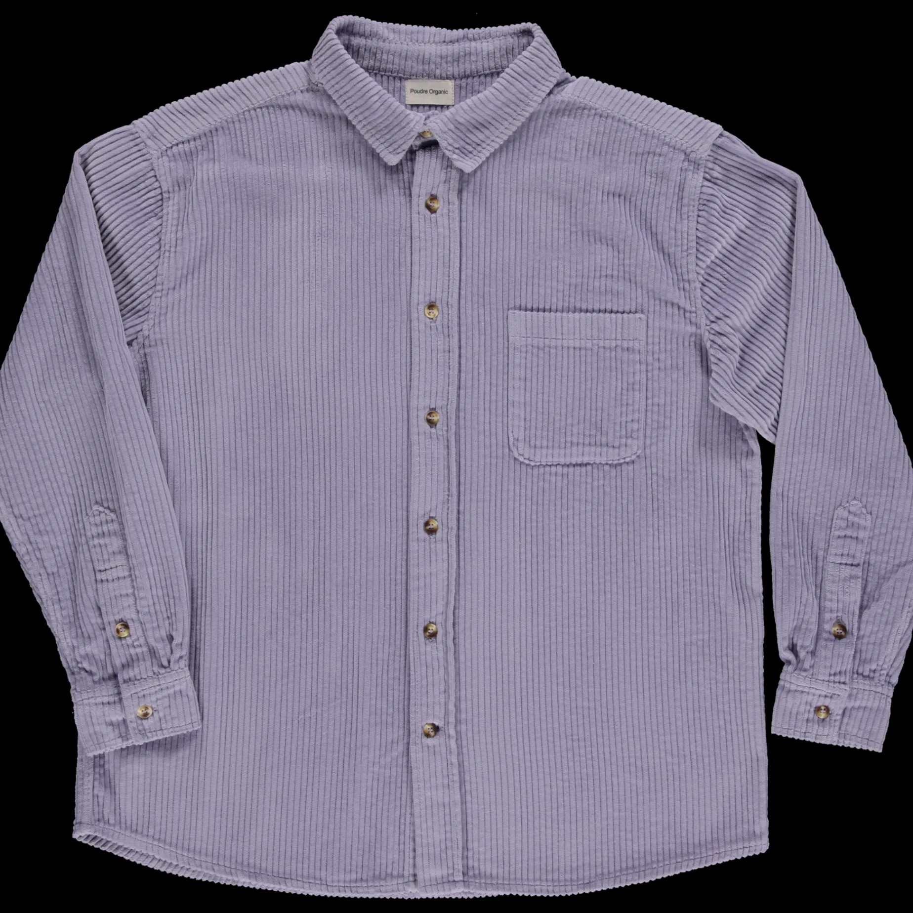 Poudre Organic Chemises & Surchemises | CHEMISE LENHADOR VELOURS CÔTELÉ Lavender Aura LavenderAura