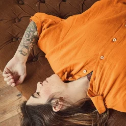 Poudre Organic Blouses & Chemises | CHEMISE NEOTINE Desert Sun DesertSun