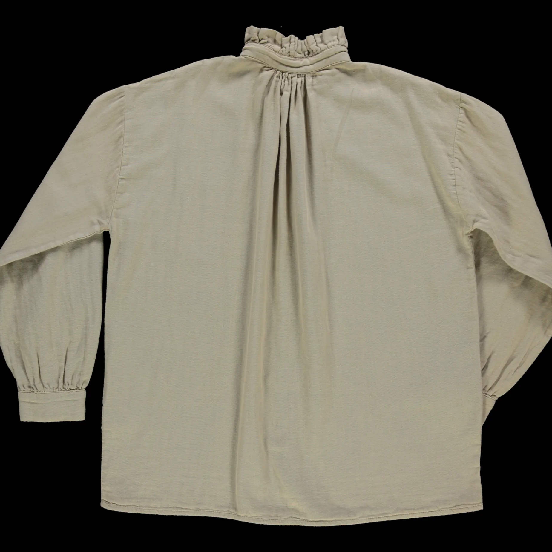 Poudre Organic Blouses & Chemises | CHEMISE ROSIER Olive Gray OliveGray