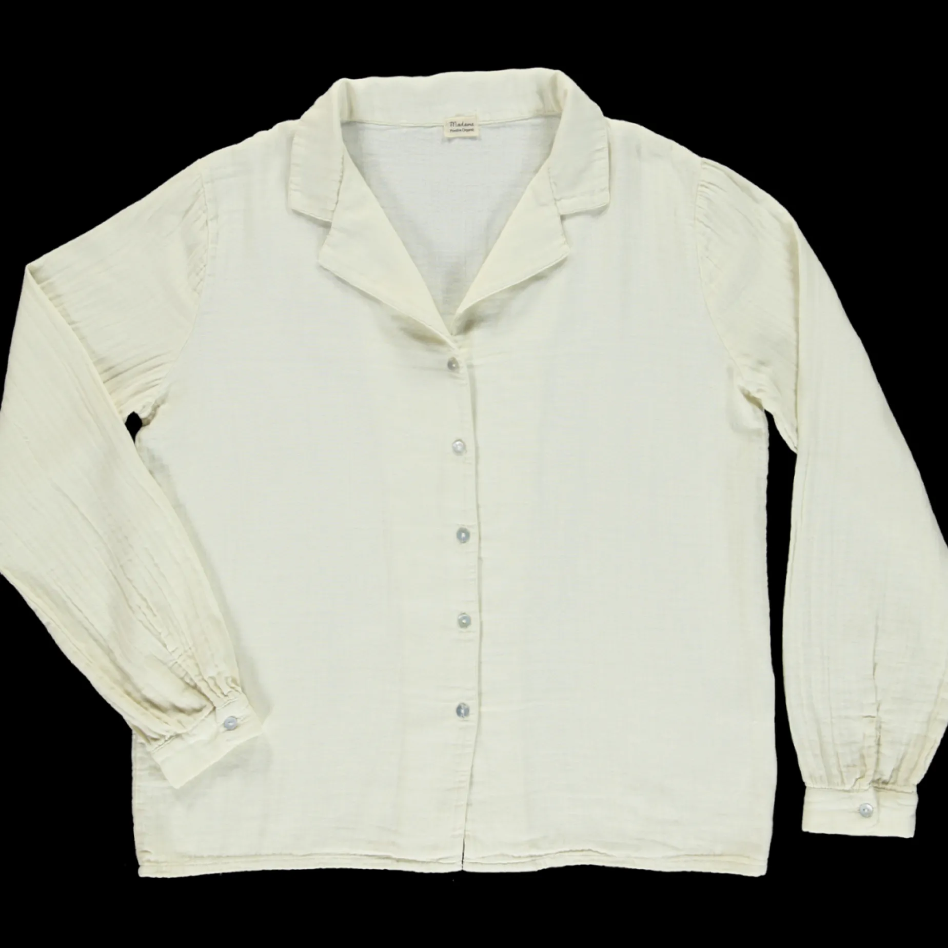 Poudre Organic Blouses & Chemises | CHEMISIER DATTE Almond Milk AlmondMilk