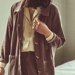 Poudre Organic Blouses & Chemises | CHEMISIER DATTE Almond Milk AlmondMilk