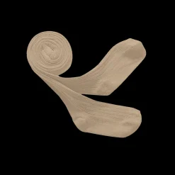 Poudre Organic Chaussettes & Collants | Chaussettes & Collants | COLLANTS LOUISE À CÔTES Petite Taupe PetiteTaupe