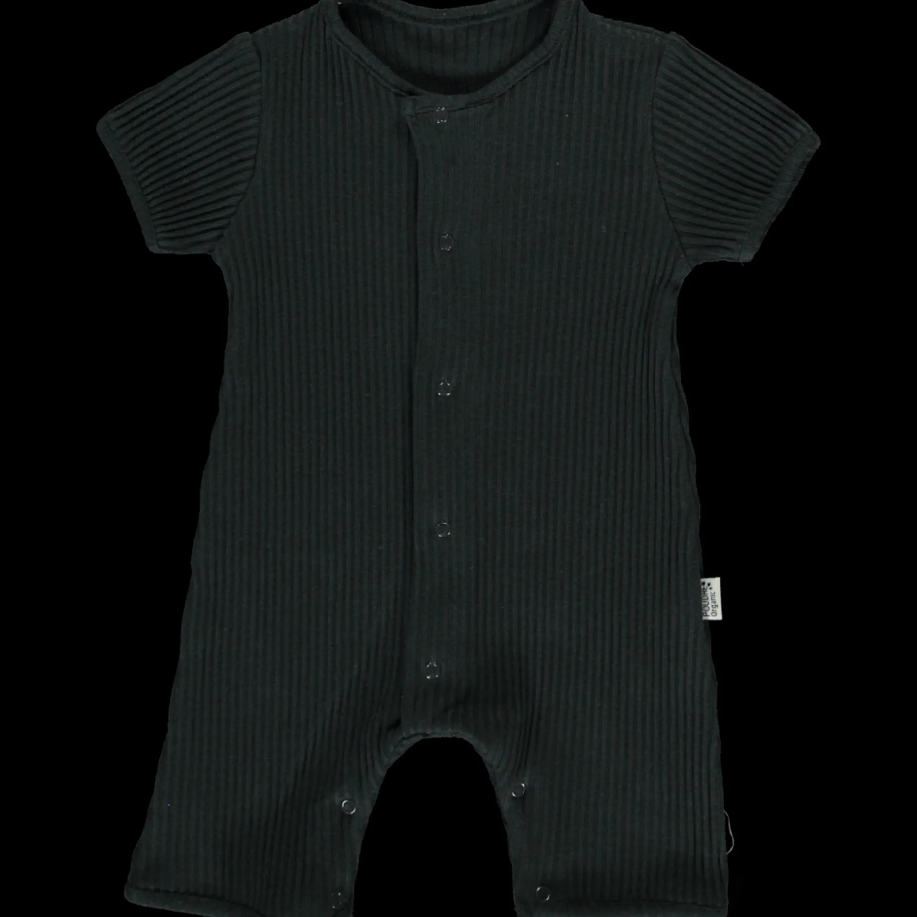 Poudre Organic Combinaisons & Salopettes | COMBICOURT FENOUIL CÔTELÉ Pirate Black PirateBlack