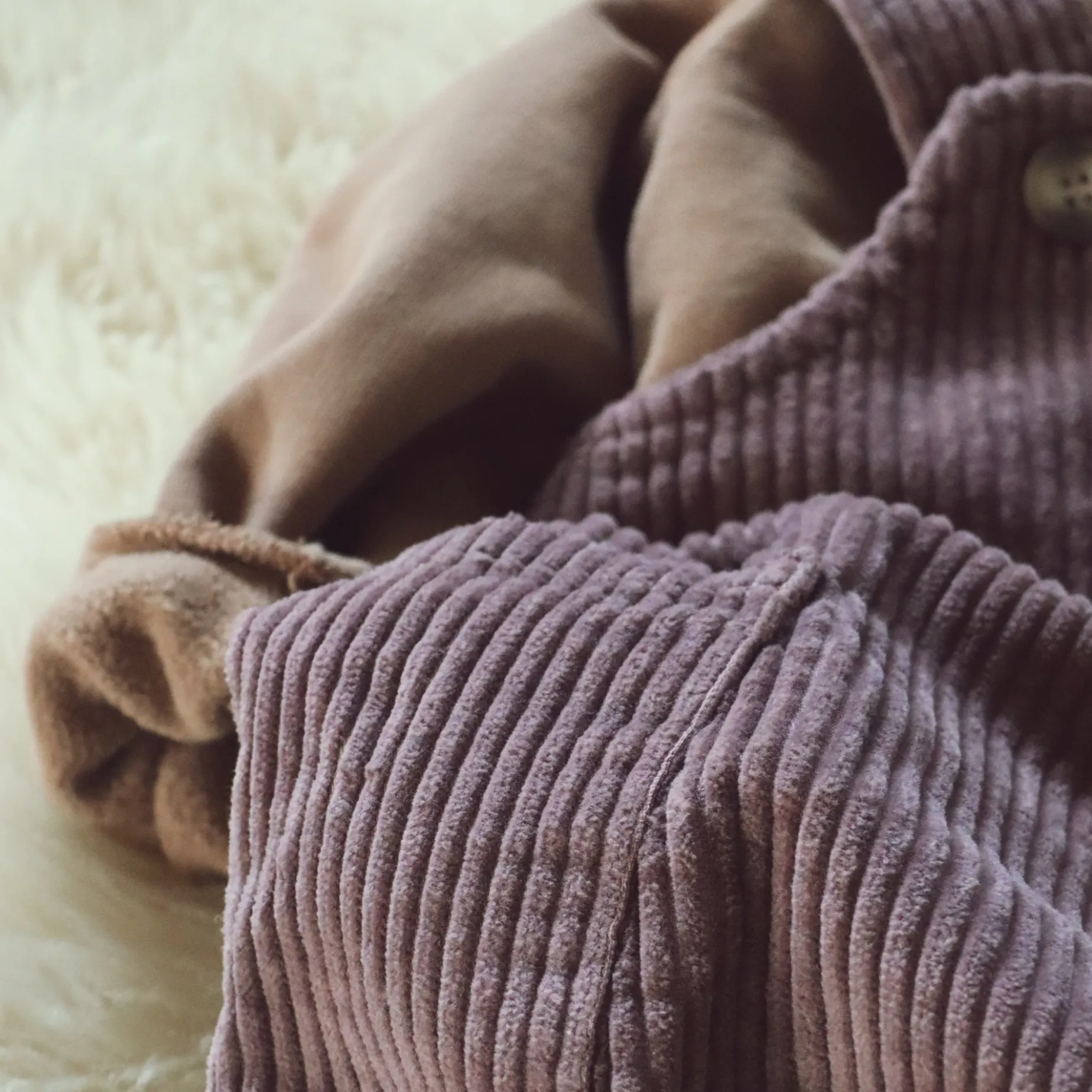 Poudre Organic Combinaisons & Salopettes | COMBINAISON CACTUS VELOURS CÔTELÉ Twilight Mauve TwilightMauve