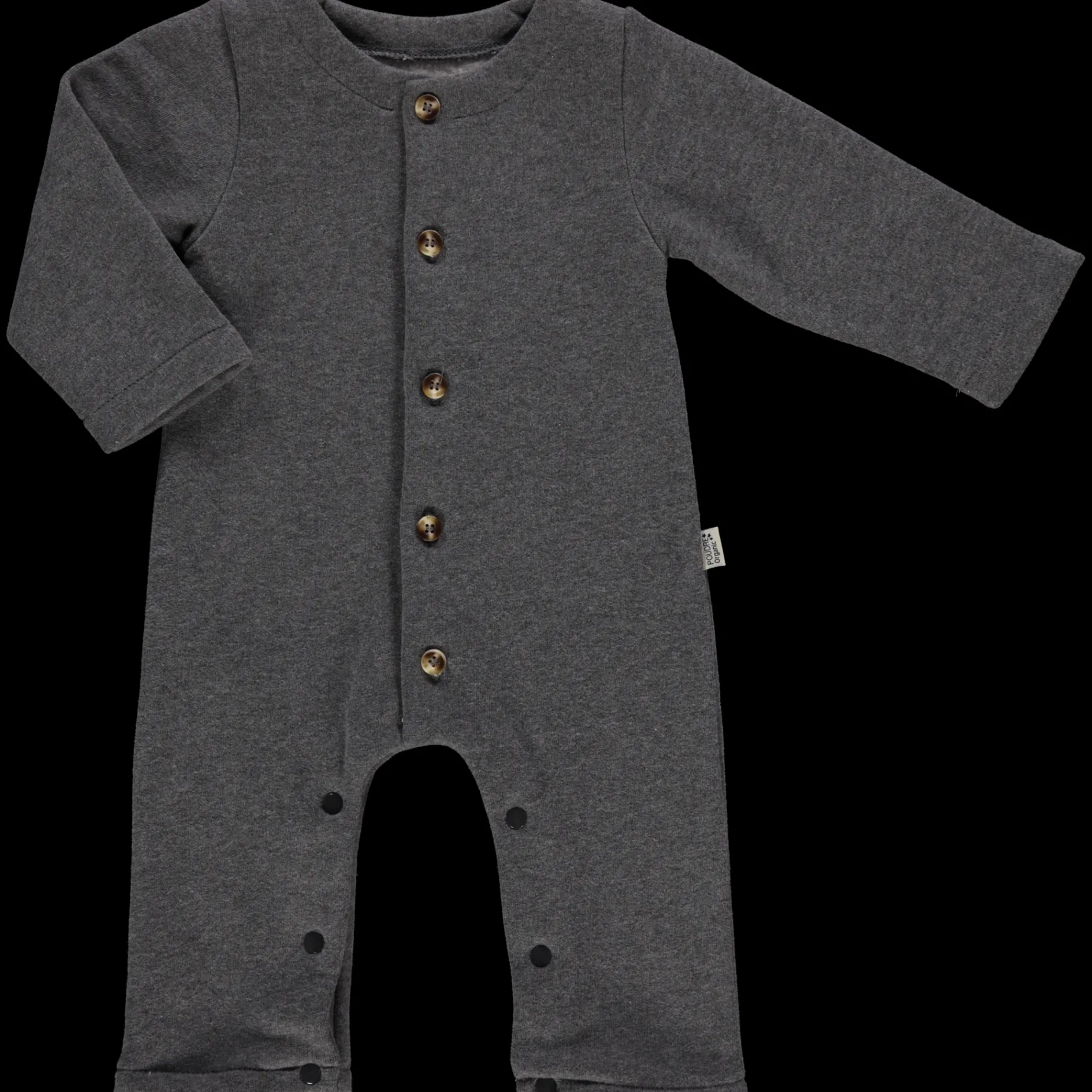 Poudre Organic Combinaisons & Salopettes | Pyjamas | COMBI-PYJ MELEZE Anthracite