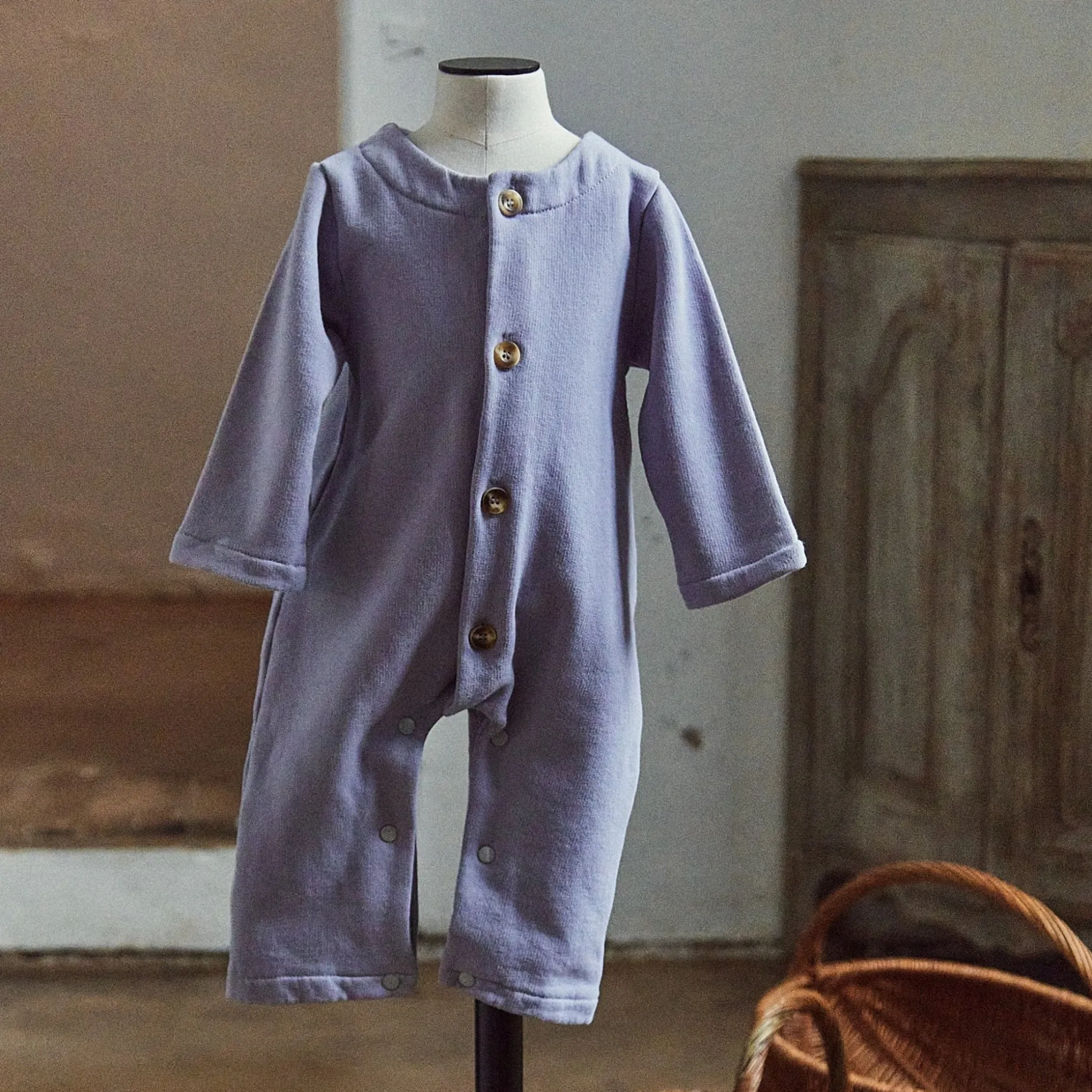 Poudre Organic Combinaisons & Salopettes | Pyjamas | COMBI-PYJ MELEZE Lavender Aura LavenderAura