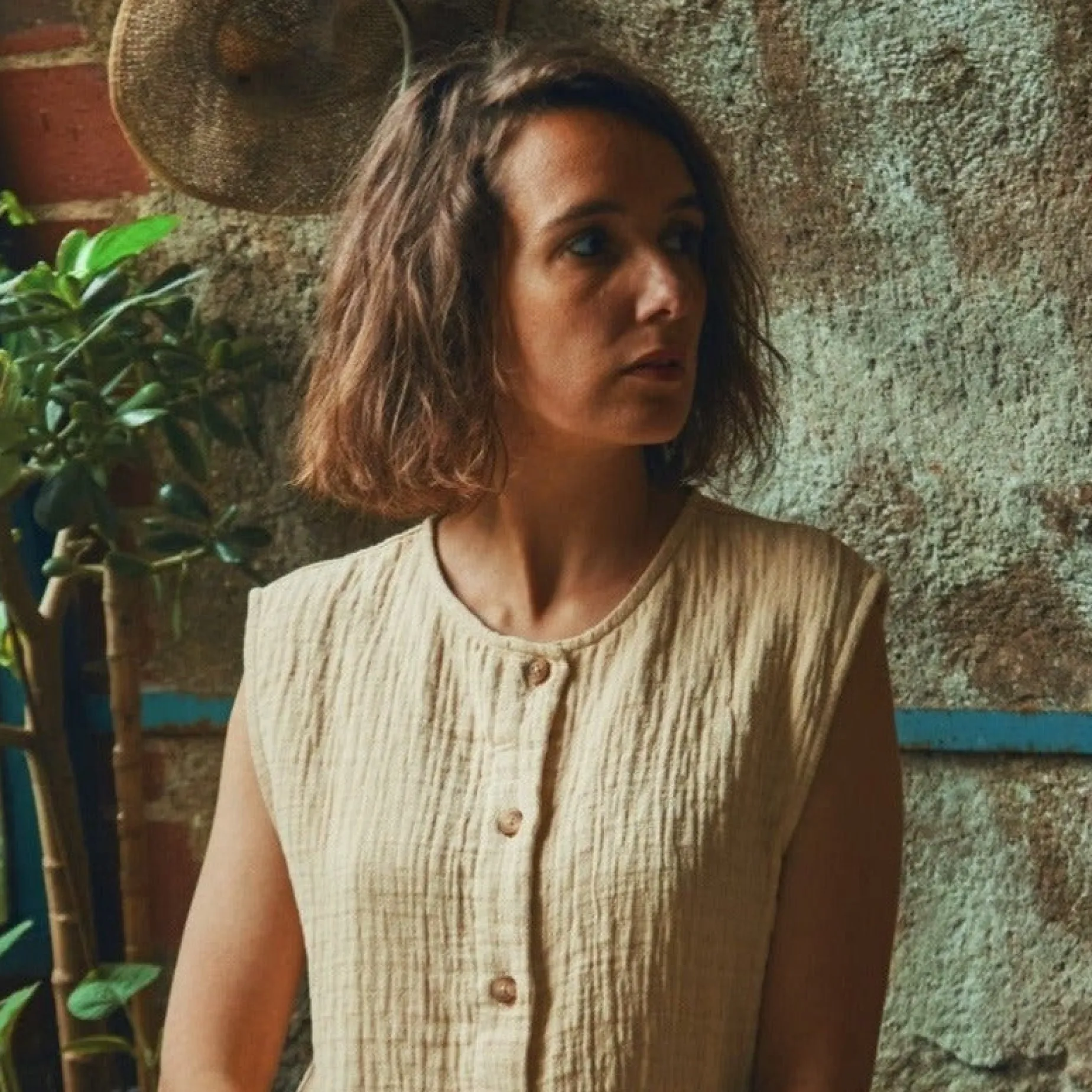 Poudre Organic Blouses & Chemises | CROP TOP VANILLE ADULTE Biscotti