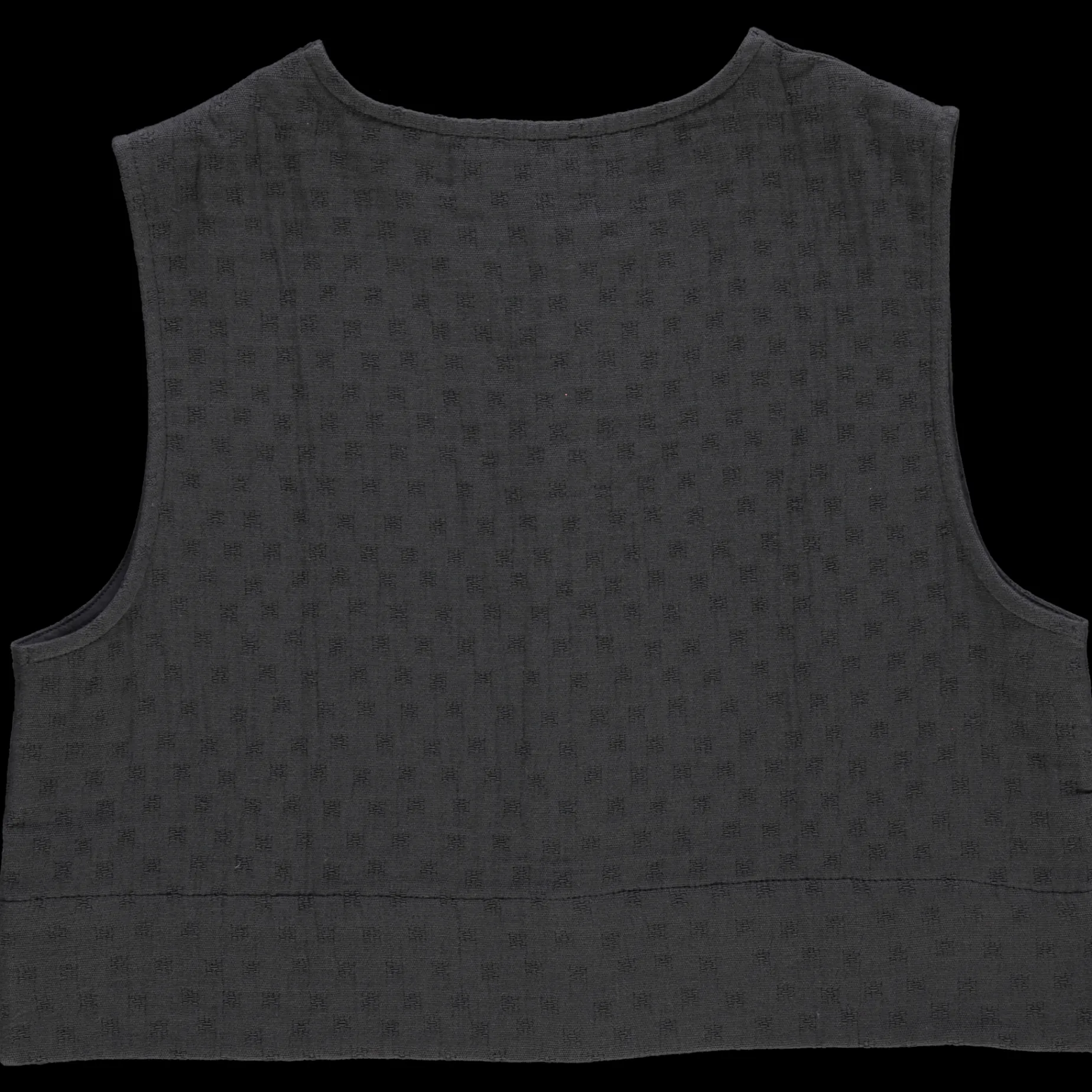 Poudre Organic Blouses & Chemises | CROP TOP VANILLE ADULTE Pirate Black PirateBlack