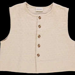 Poudre Organic Blouses & Chemises | CROP TOP VANILLE Biscotti