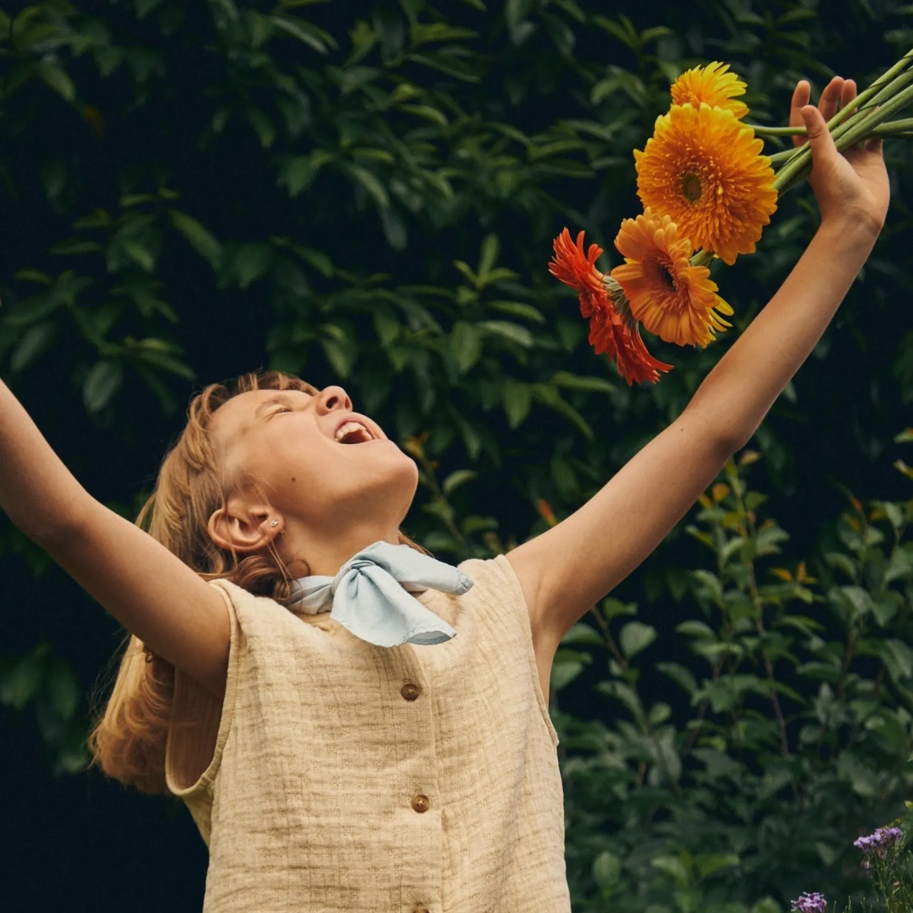 Poudre Organic Blouses & Chemises | CROP TOP VANILLE Biscotti