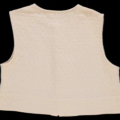 Poudre Organic Blouses & Chemises | CROP TOP VANILLE Biscotti