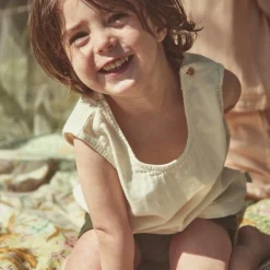 Poudre Organic T-shirts | DÉBARDEUR CEYLAN Almond Milk AlmondMilk