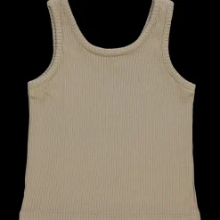 Poudre Organic T-shirts & Débardeurs | DÉBARDEUR PIMENT CÔTELÉ Olive Gray OliveGray