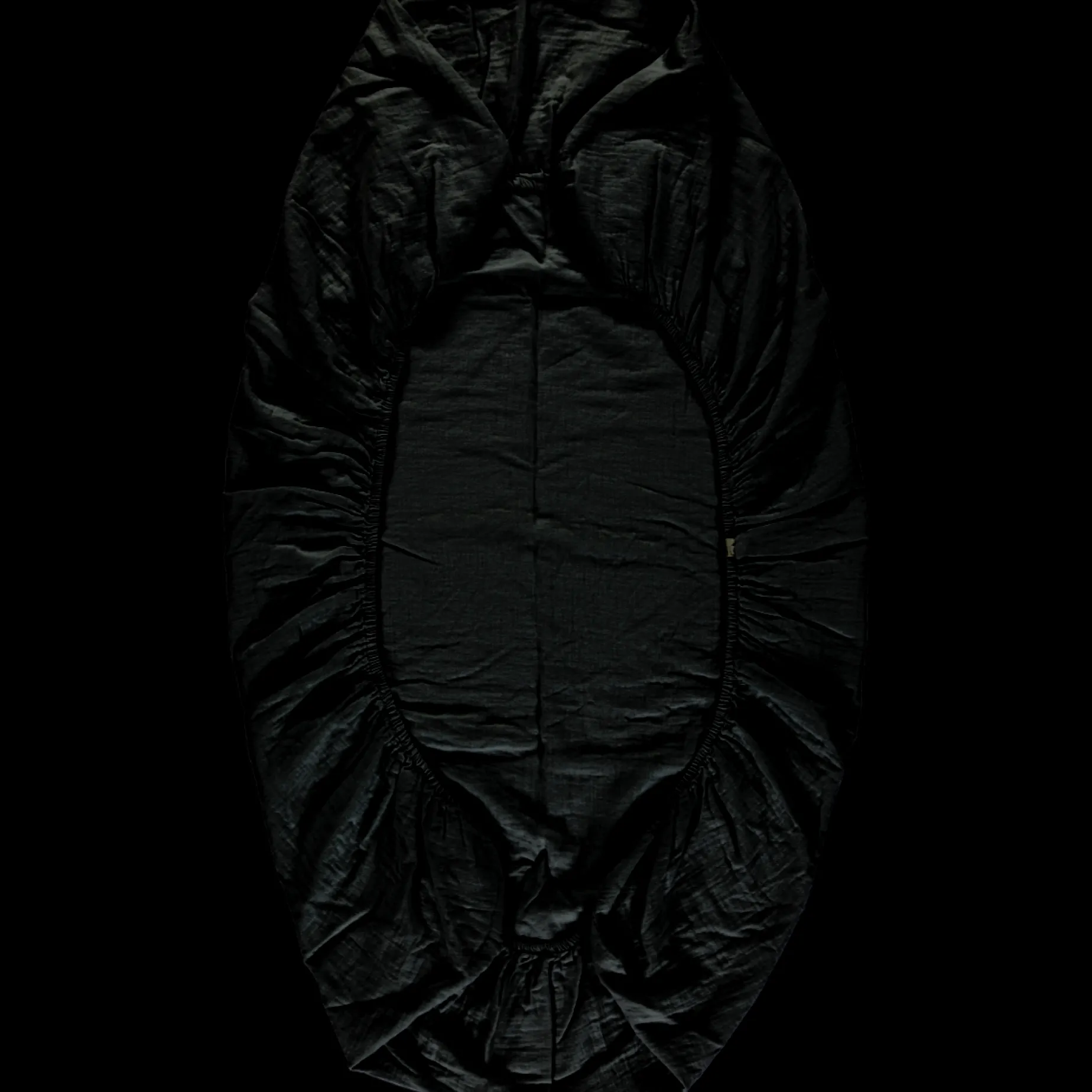 Poudre Organic Linge De Lit | Linge De Lit | DRAP HOUSSE SEIGLE Pirate Black PirateBlack