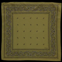 Poudre Organic Foulards | Foulards | FOULARD BANDANA Bandana Green Moss BandanaGreenMoss