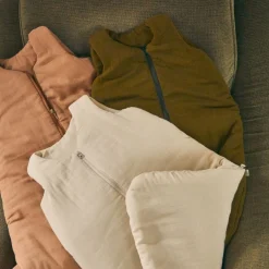 Poudre Organic Linge De Lit | Linge De Lit | GIGOTEUSE FLUFFY Tan