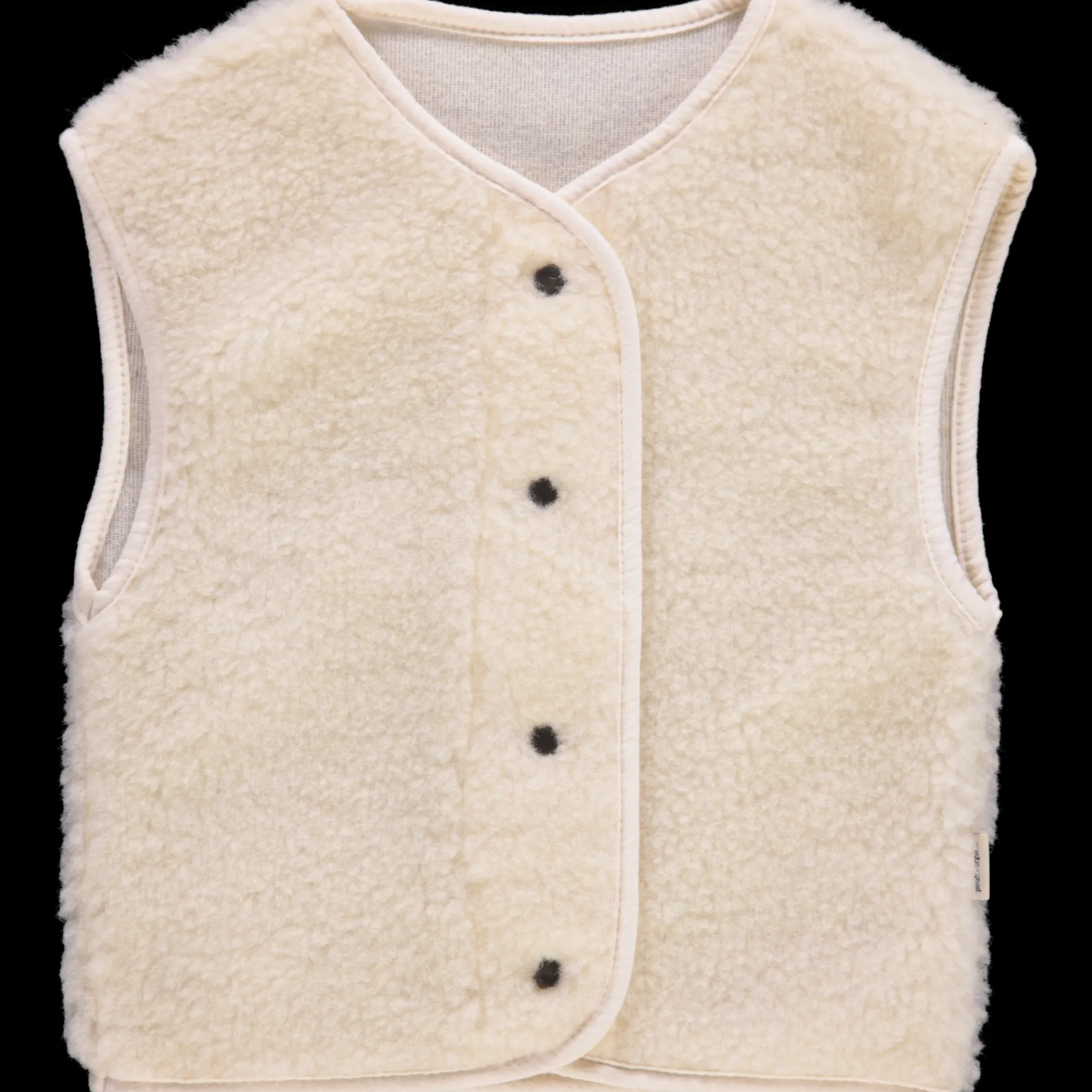Poudre Organic Cardigans | GILET BERGER LAINE Naturel