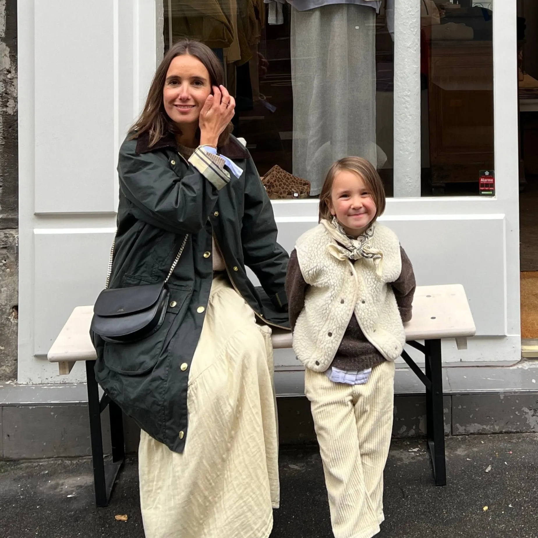 Poudre Organic Cardigans | GILET BERGER LAINE Naturel