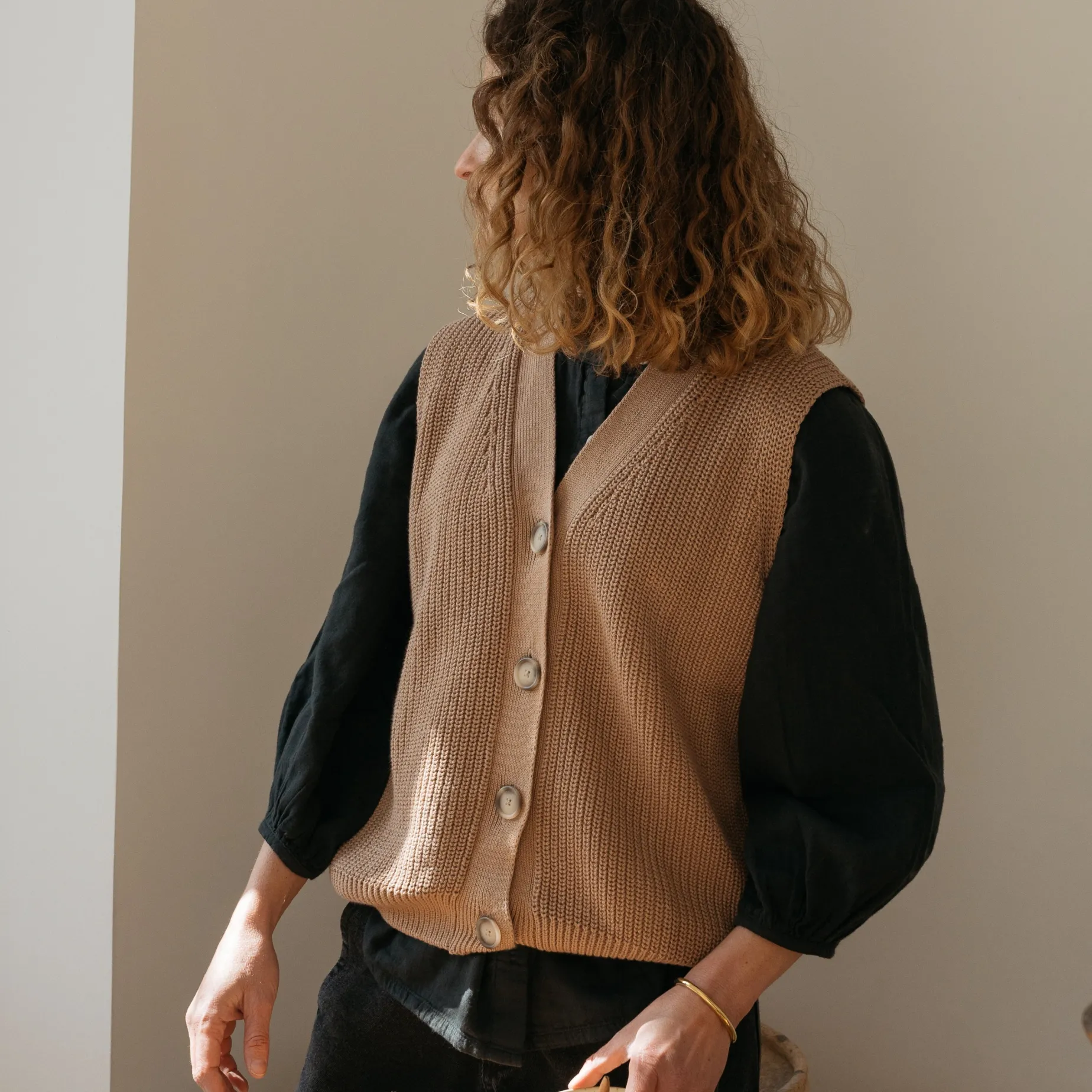 Poudre Organic Cardigans | GILET CRANBERRY ADULTE Noix de Cajou NoixdeCajou