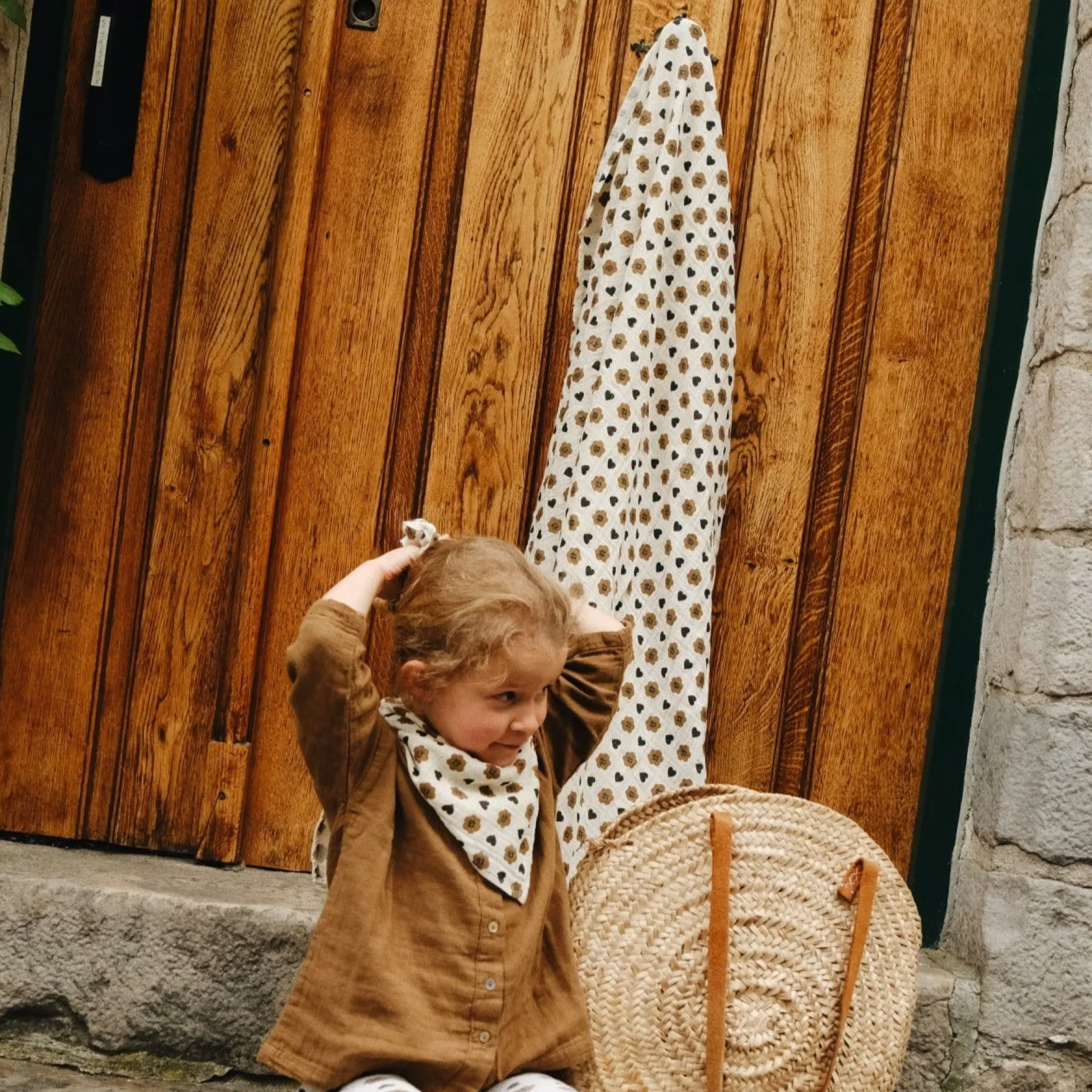 Poudre Organic Foulards | Linge De Lit | GRAND LANGE SÉSAME little&tall x poudreorganic Little-And-Tall