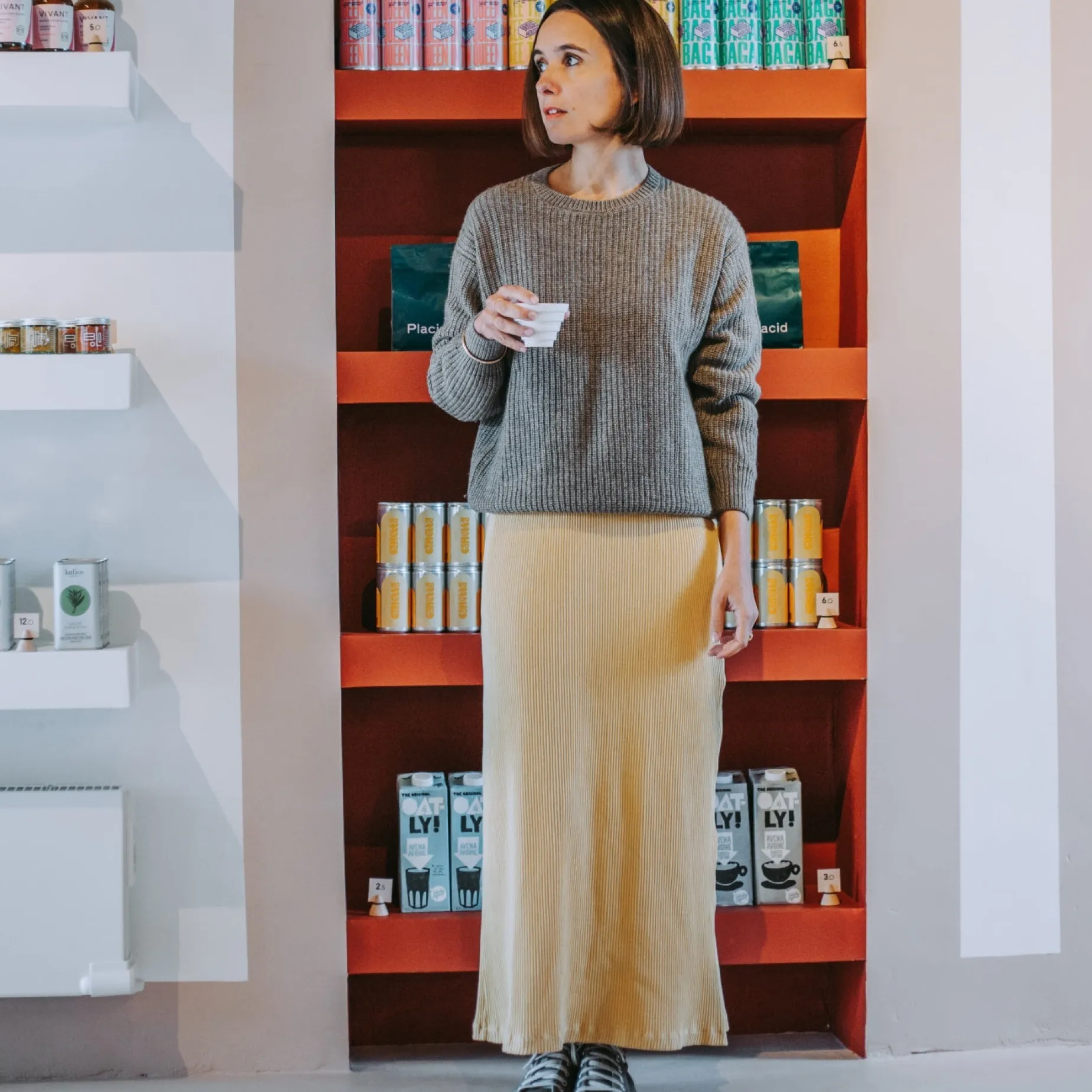 Poudre Organic Jupes & Robes | JUPE LONGUE COSMOS CÔTELÉ Sahara Sun SaharaSun