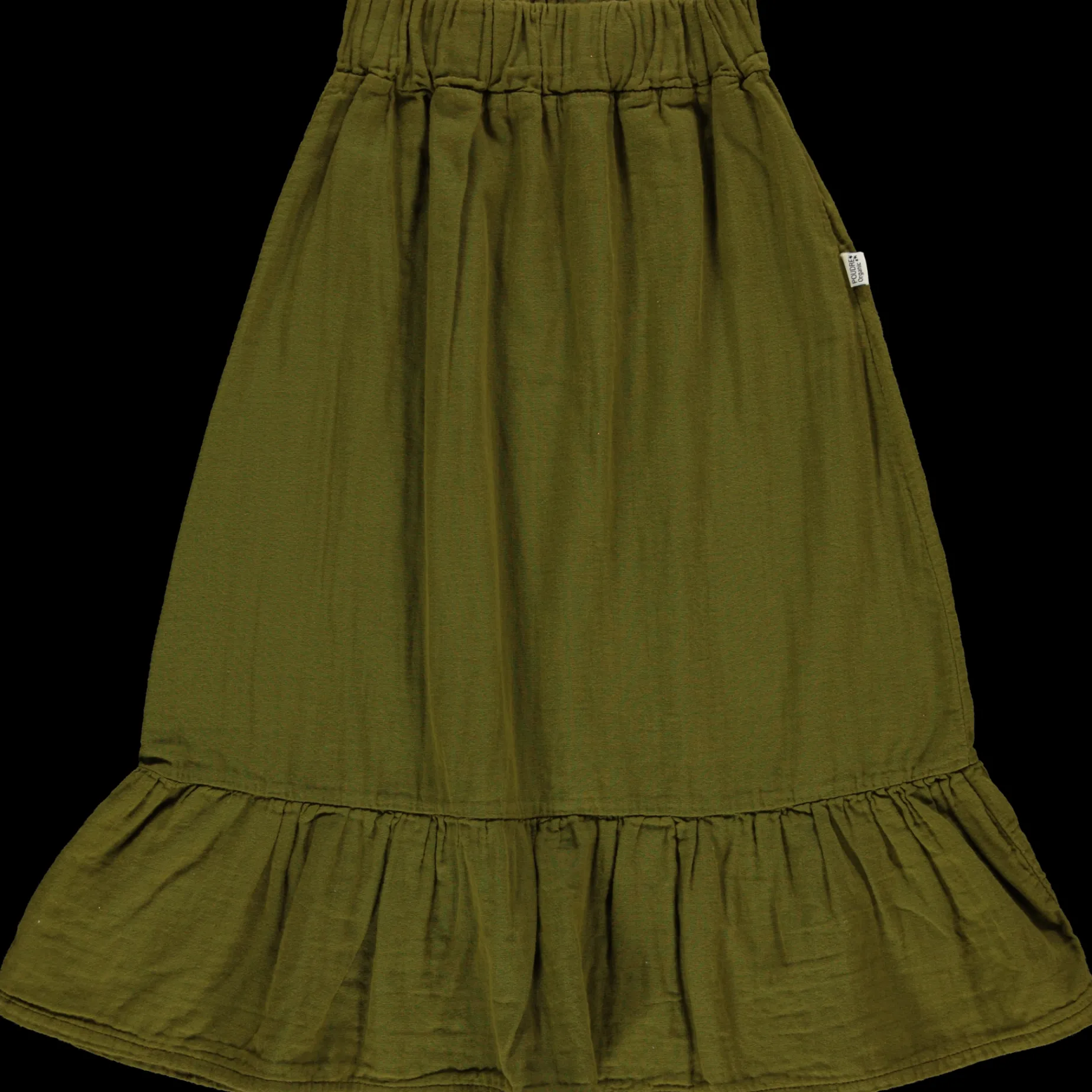 Poudre Organic Jupes & Robes | JUPE NÉMÉSIE Fir Green FirGreen