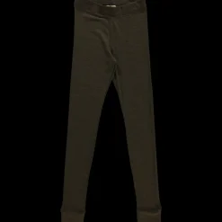 Poudre Organic Pantalons & Leggings | LEGGING FEMME PEPIN MÉRINOS Marron Chiné MarronChiné