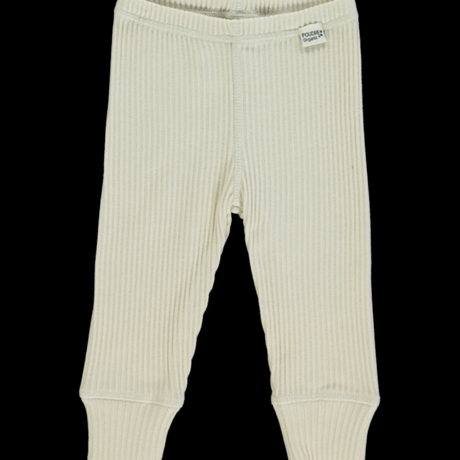 Poudre Organic Leggings & Pantalons | Leggings & Pantalons | LEGGINGS BASILIC CÔTELÉ Almond Milk AlmondMilk