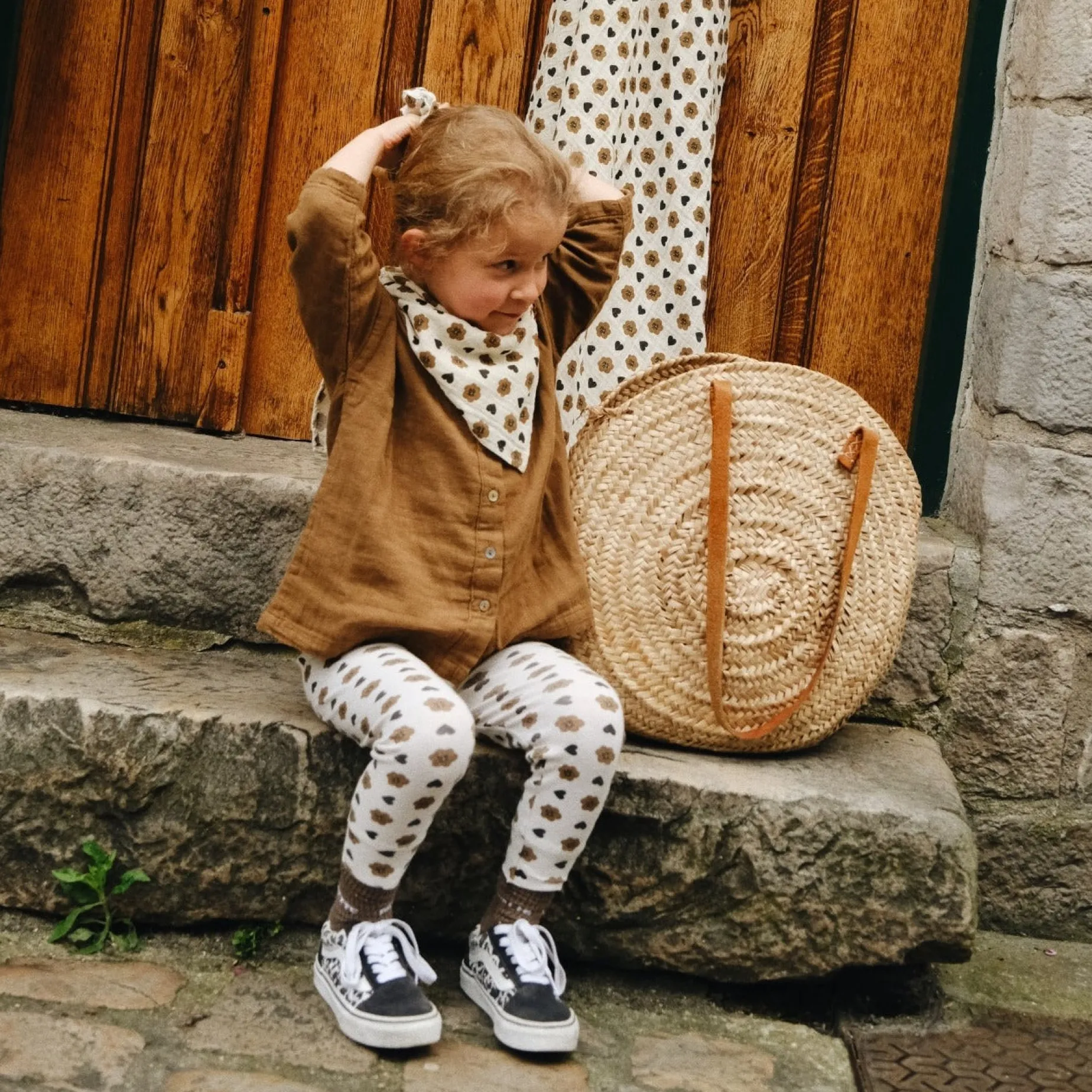 Poudre Organic Leggings & Pantalons | LEGGINGS BASILIC little&tall x poudreorganic Little-And-Tall
