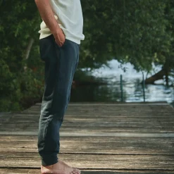 Poudre Organic Homewear | Pantalons | PANTALON ANICET Pirate Black PirateBlack