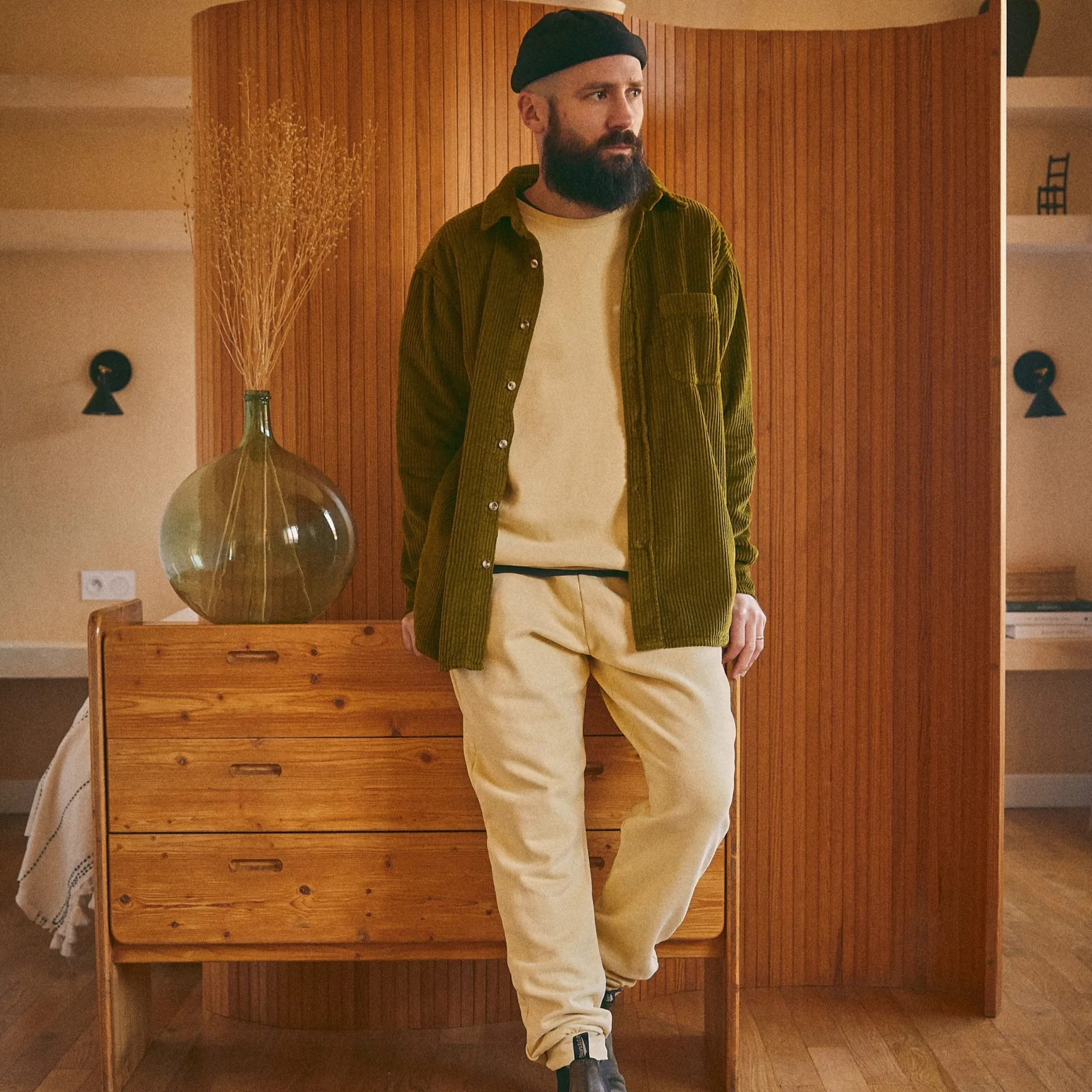Poudre Organic Homewear | Pantalons | PANTALON ANICET Sahara Sun SaharaSun
