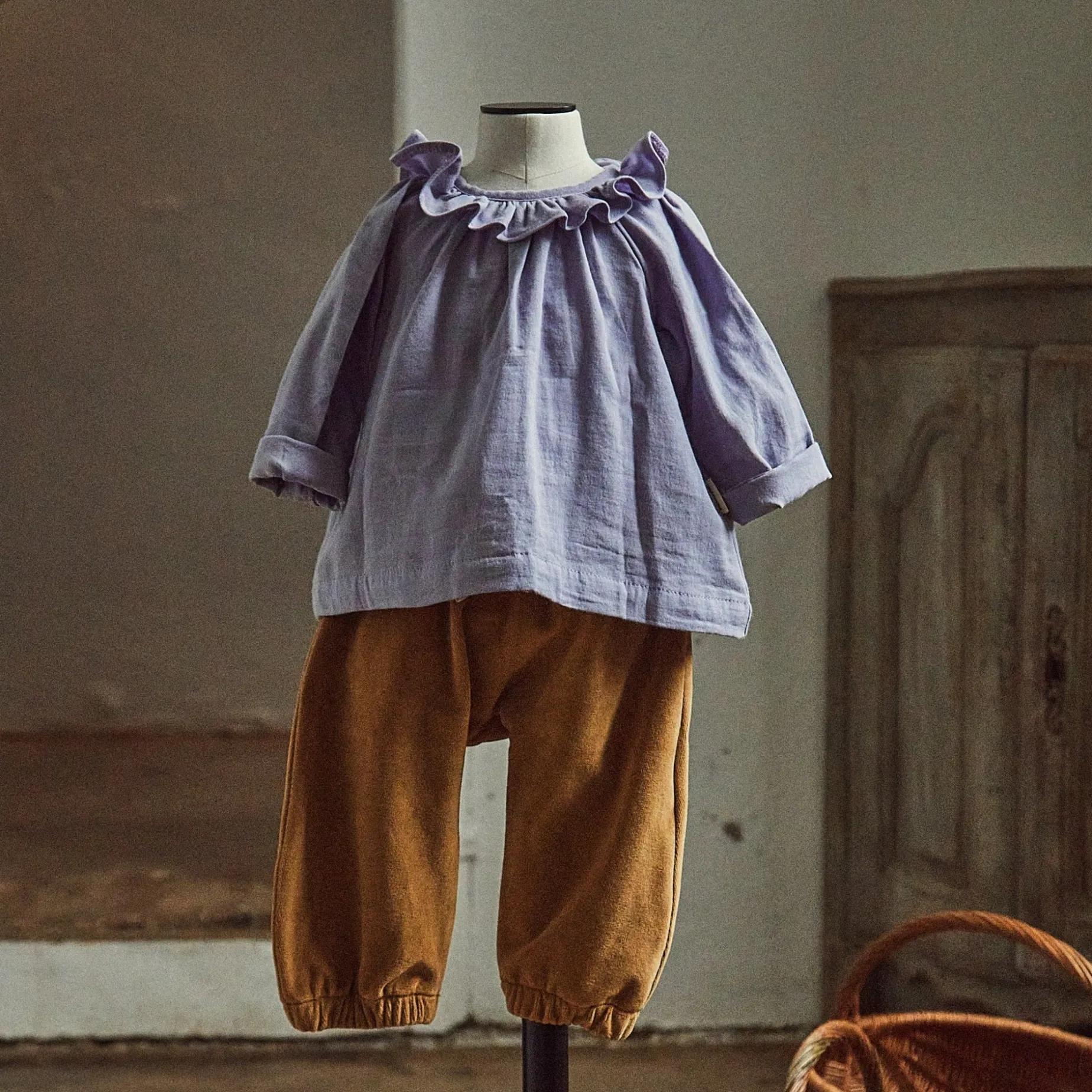 Poudre Organic Leggings & Pantalons | Leggings & Pantalons | PANTALON CANNELLE VELOURS Dijon