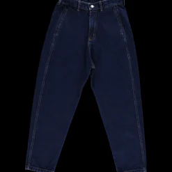 Poudre Organic Pantalons | Pantalons & Leggings | PANTALON CAROTTE LONG Denim Dark Blue Denim-Dark-Blue