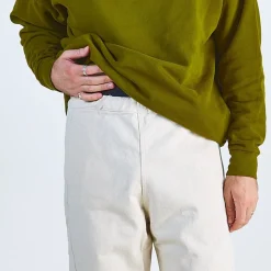 Poudre Organic Pantalons | Pantalons & Leggings | PANTALON COQUELICOT Denim Écru Denim-Ecru