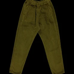 Poudre Organic Pantalons | Pantalons & Leggings | PANTALON COQUELICOT VELOURS CÔTELÉ Fir Green FirGreen