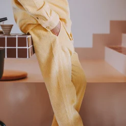 Poudre Organic Pantalons | Pantalons & Leggings | PANTALON COQUELICOT VELOURS CÔTELÉ Sahara Sun SaharaSun