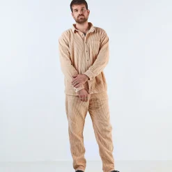 Poudre Organic Pantalons | Pantalons & Leggings | PANTALON COQUELICOT VELOURS CÔTELÉ Toasted Almond ToastedAlmond