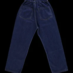 Poudre Organic Pantalons & Leggings | PANTALON GENTIANE Denim Dark Blue Denim-Dark-Blue