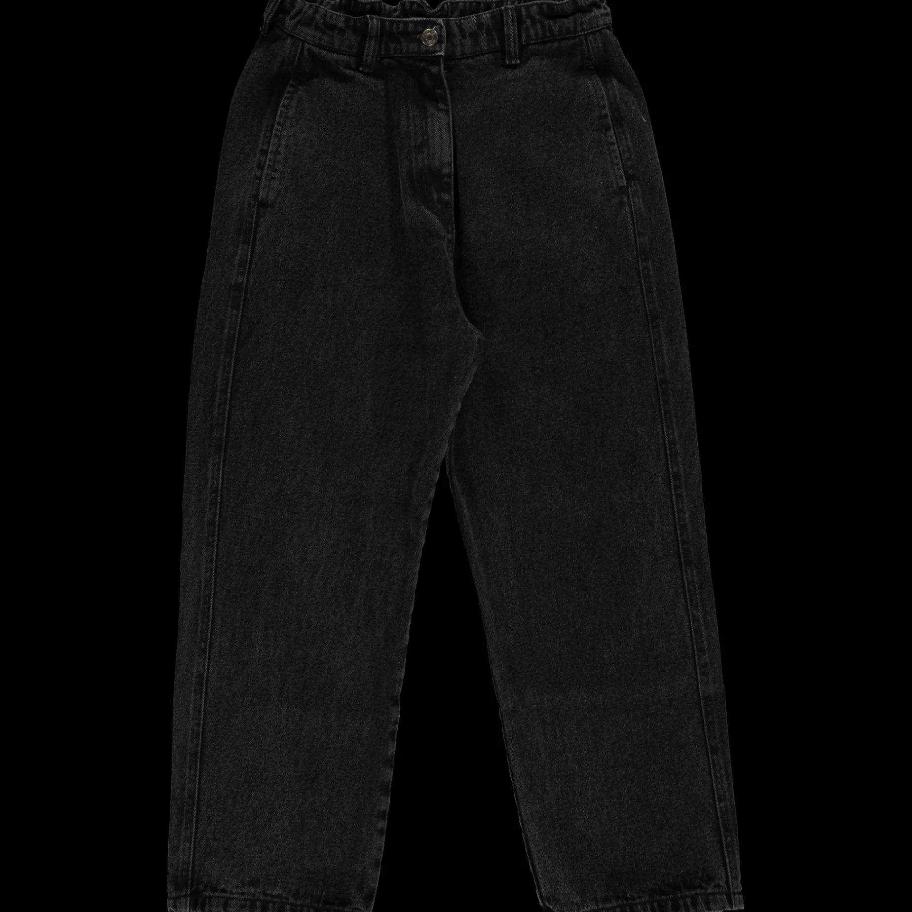 Poudre Organic Pantalons & Leggings | PANTALON GENTIANE LONG Denim Noir Denim-Noir