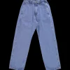 Poudre Organic Pantalons & Leggings | Duos Kids/adultes | PANTALON GENTIANE LONG Denim Blue Denim-Blue