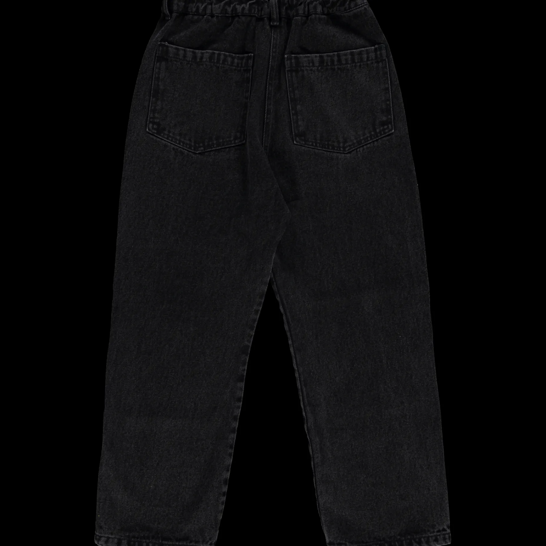 Poudre Organic Pantalons & Leggings | PANTALON GENTIANE LONG Denim Noir Denim-Noir