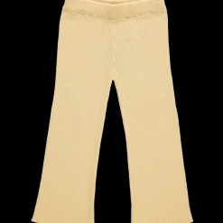 Poudre Organic Leggings & Pantalons | PANTALON GESSE MAILLE Jaune Pastel JaunePastel