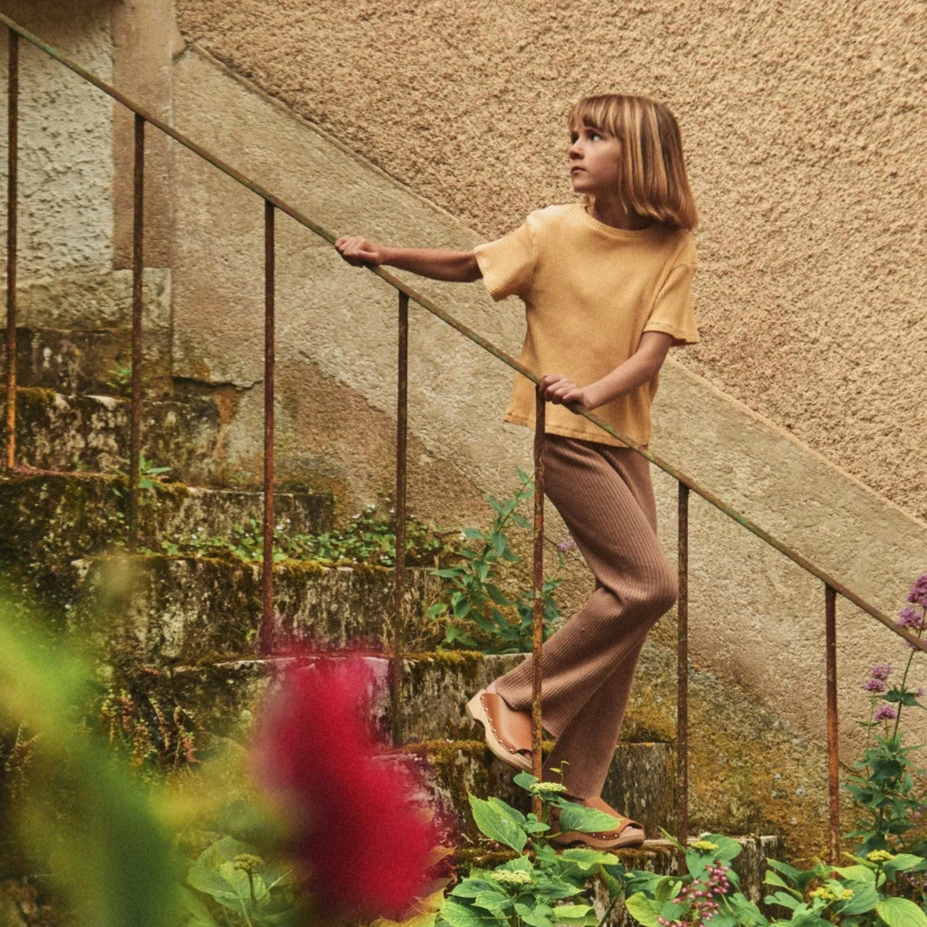 Poudre Organic Leggings & Pantalons | PANTALON GESSE MAILLE Noix de Cajou NoixdeCajou