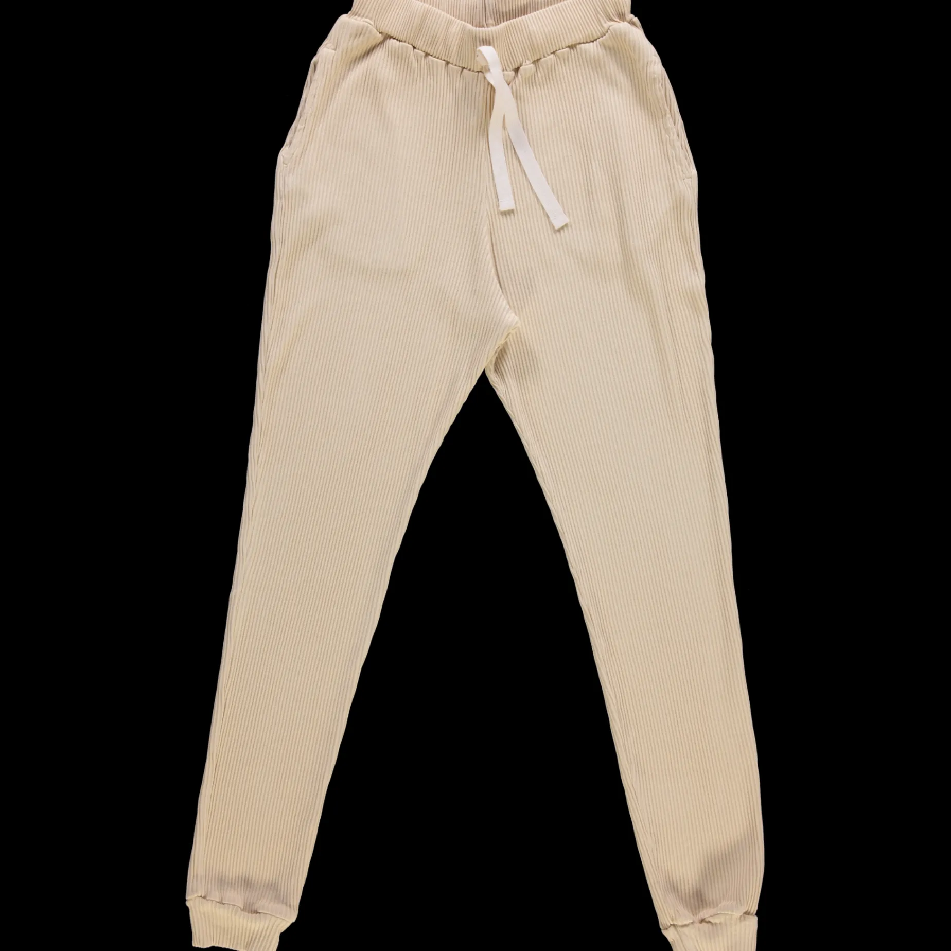 Poudre Organic Homewear | Pantalons & Leggings | PANTALON ONONIS CÔTELÉ Biscotti