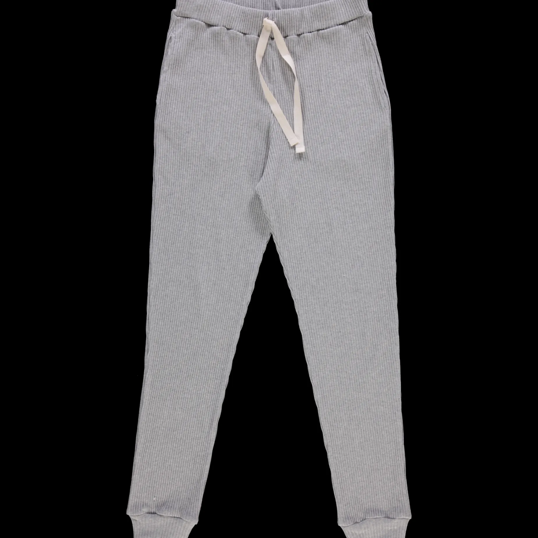 Poudre Organic Homewear | Pantalons & Leggings | PANTALON ONONIS CÔTELÉ Gris Clair Chiné GrisClairChiné